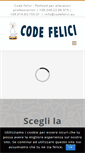 Mobile Screenshot of codefelici.eu